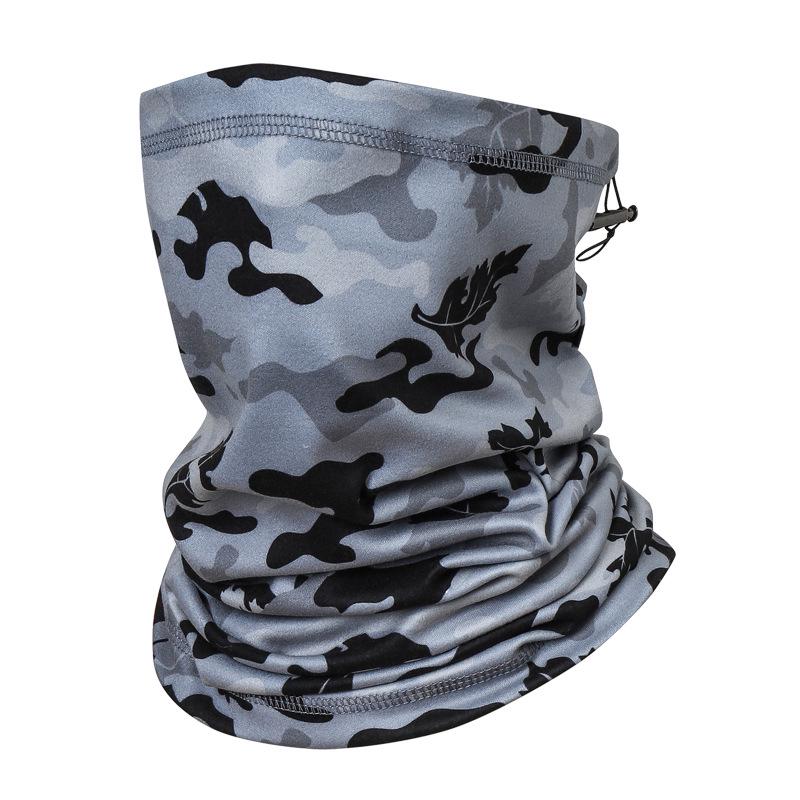 Men's Winter Cycling Face Mask: Plus Velvet Warm Ski Neck Gaiter and Magic Headband