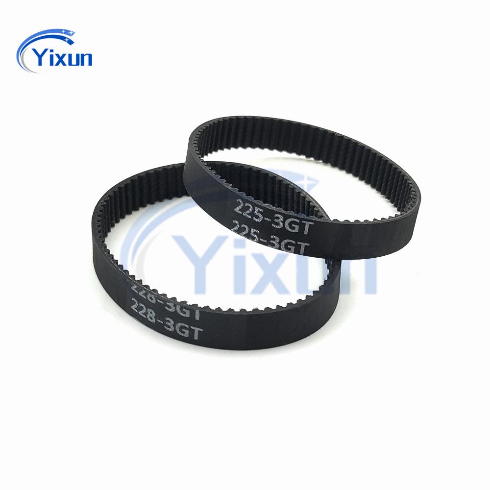 3GT Rubber Loop Timing Belt Length 279 282 285 288 291 294 297 300 303 306 309 312mm Width 6/9/10/15/20mm Synchronous Drive Belt