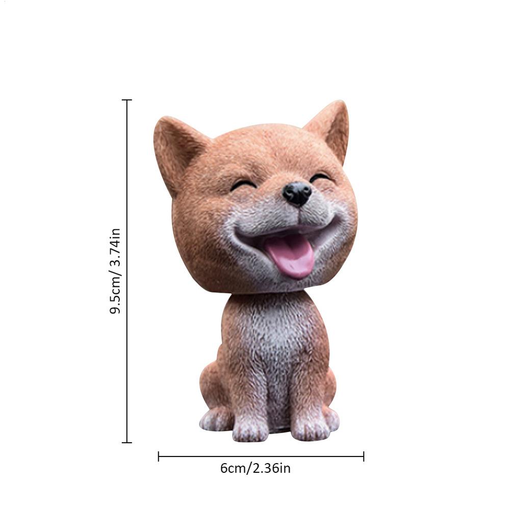 

Car Shaking Head Dog Ornaments Car Swing Dog Cartoon Car Doll Auto Interior Decor Car Dashboard Toys For Accesorio Para Auto
