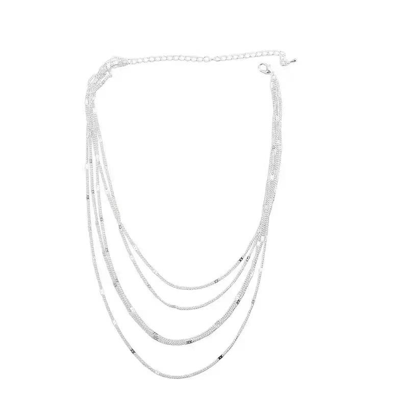 

Звездная серия «Десять тысяч точек» | Ожерелье женское многослойное модное индивидуальное супер сверкающее