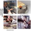 Stainless Steel Putty Knife Plastic Handle Scraper Flexible Blade Filling Painting Tool For Diy Wall Renovation Construction Use
