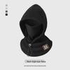Unisex Windproof Cycling Hat with Face and Neck Protection - Velvet Lined, Thickened for Autumn & Winter 