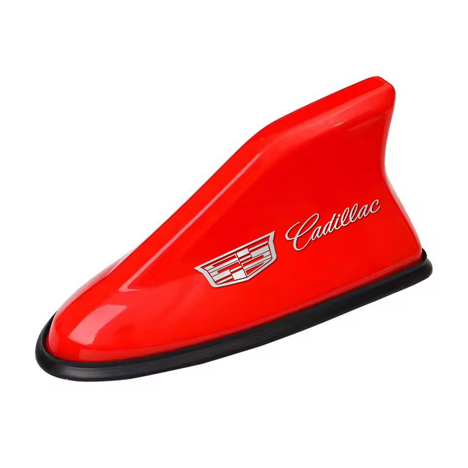 Car Logo Roof Top Shark Shape Fin Antenna Radio Signal Aerial for Cadillac ATS BLS CT4 CT5 CTS ESCALADE EXT SRX STS XLR XT6 XTS