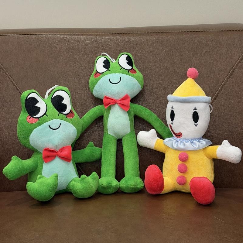 New The Amazing Digital Circus Plush Doll Jax Gangle Pomni Stuffed Toy Cute Game Character Soft Plushie Keychain Pendant Gift for Game Fans Collection