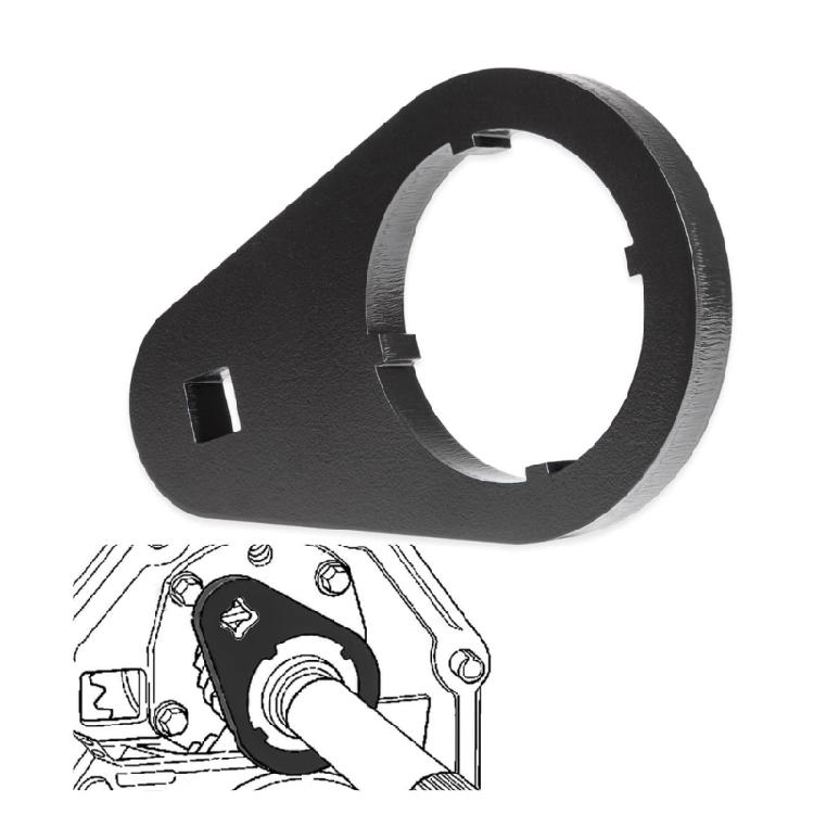 Engine 1/2in Drive Mainshaft 5th Gear Nut Wrench for NV4500HD 5th Gear Lock Nut Retainer Universal Repair Tool