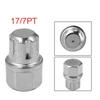 Car Anti Theft Wheel Lock Wheel Lock Lug Nut Silver Tone Steel Screw Removal Key 17/7PT Accessories Maximum 120Nm Key Screw