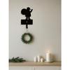 Durable Black Iron Mug Hanger For Wall, Christmas Gift Hook, Key Holder, Ornament Display, Holiday Home Decor For Indoor Use