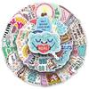 50 Sheets: Inspirational Mental Health Planner & Phone Stickers - Creative, Waterproof, Motivational Words & Doodles