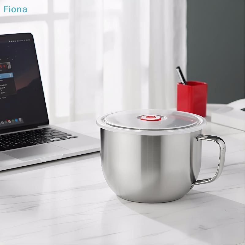 Stainless Steel Soup Bowl with Lid,Microwave Safe Noodle Cup with Handle,Food Container for Instant Noodles & Meal Prep