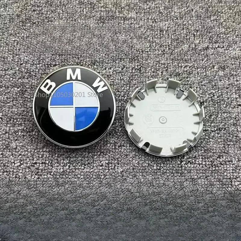 4Pcs/Set 56/60/68MM Car Wheel Center Hup Caps Wheel Cover For BMW E36 E39 E46 E60 E90 E90 F01 F10 F30 G01 G20 G21 G30