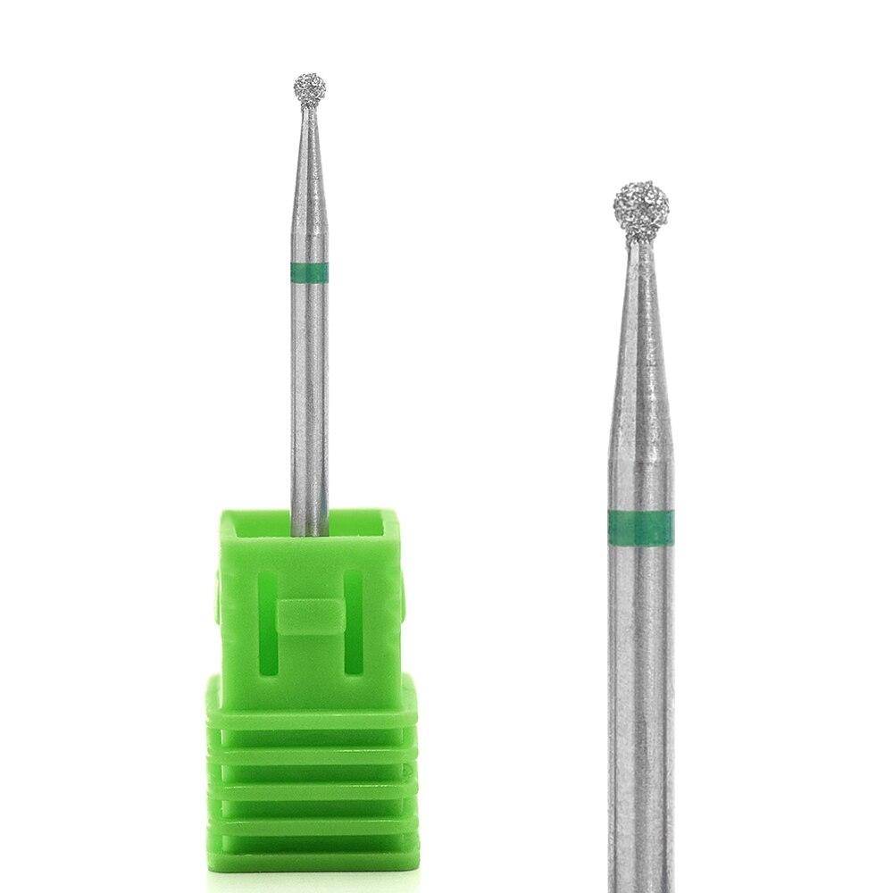 kads 15 Sizes Diamond Milling Cutters Manicure Nail Drill Bits Elecric Machine Polishing UV Gel Cuticle Bit Pedicure Nails Accessories