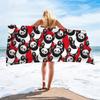 Cute Cartoon Panda Beach Towel Quick Dry Microfiber Soft Absorbent Bath Towel Outdoor Travel Spa Swim Pool Towels for Adult Kids