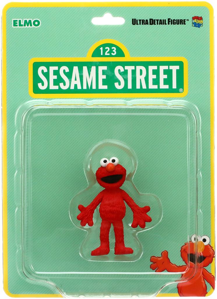 UDF SESAMSTRASSE ELMO Elmo PVC-Figur nicht maßstabsgetreu vorbemalt
