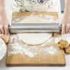 NEW 1Pcs Stainless Steel Fondant Rolling Pin Non-stick Pizza Noodles Cookie Cake Roller Kitchen Roller Easy Dough Rolling Tool