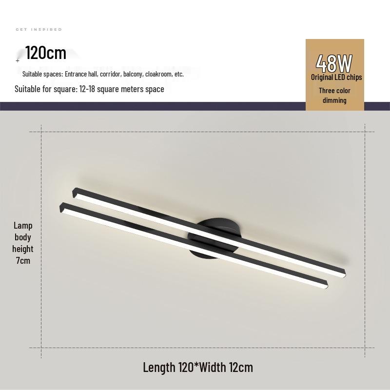 Modern Minimalist LED Hallway & Corridor Ceiling Light