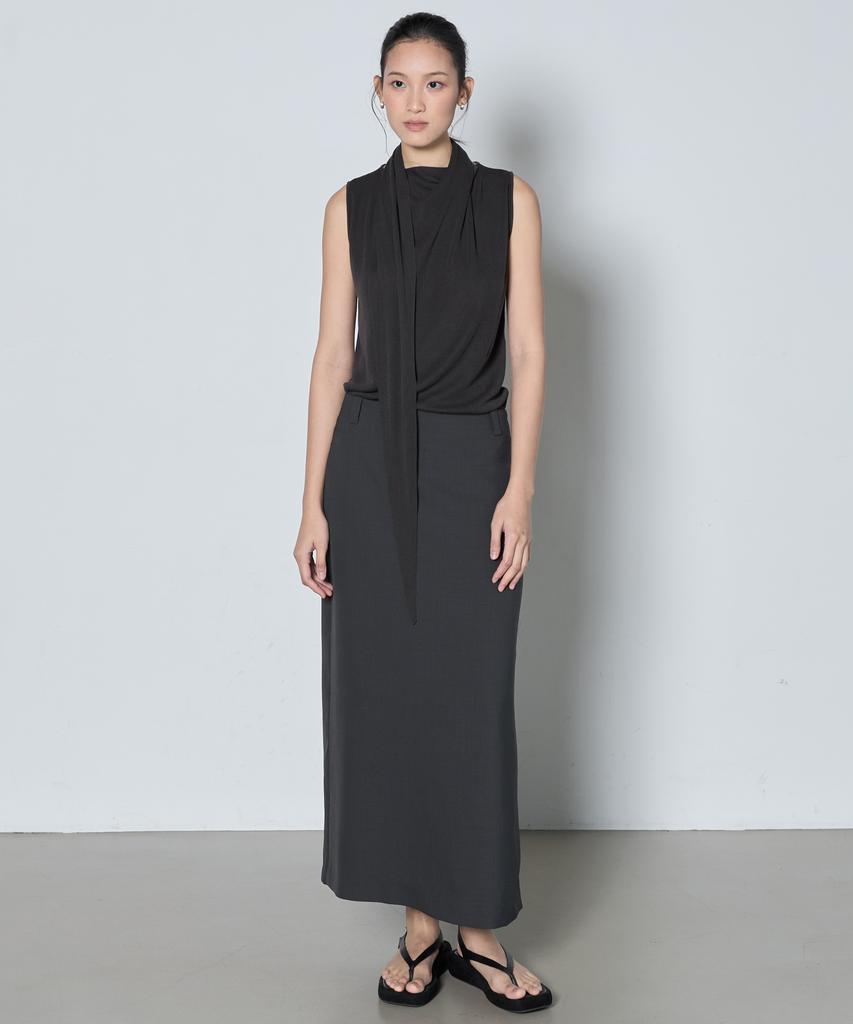 Nutopeu Low Skirt_Charcoal
