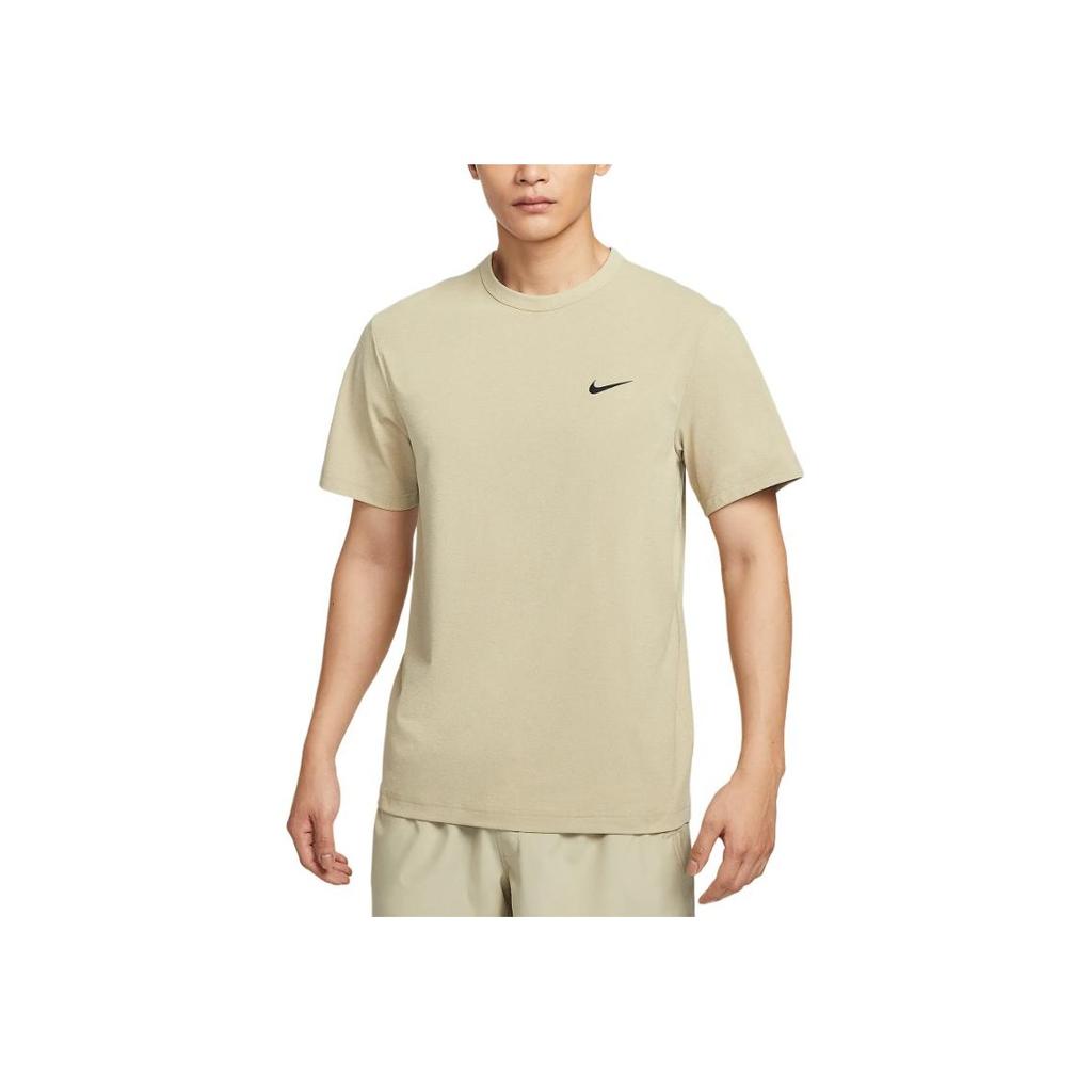 Nike Dri-Fit Uvhyverse Ss25 Swoosh Loose Sweat-Wicking Comfortable Short Sleeve T-Shirt Men Tops Desert-Khaki DV9840251