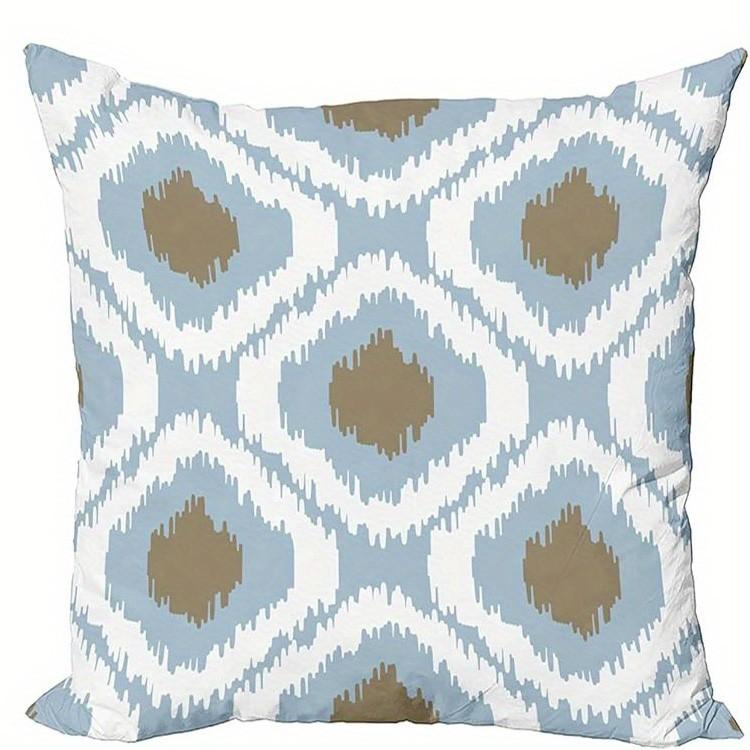 Floral Geometric Patterned Throw Pillow Covers Pattern Cushion Cover Suitable For Sofa Bedroom Car Pillow Cover
