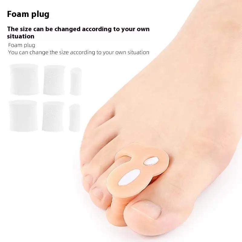 1pairs Toe Separator Bunion Corrector Gel Toe Spacer Toe Protector Relief Pain From Bunion Overlapping And Drifted Toe