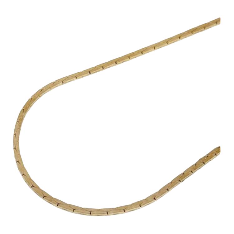 Saint Laurent Logo Brass Necklace Women necklace Gold 819794Y15008060