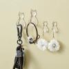 2pcs Cats Shaped Wall Mount Hooks with Strong Adhesive Backing Space Efficient Vertical Storage Hook For Keys Hats