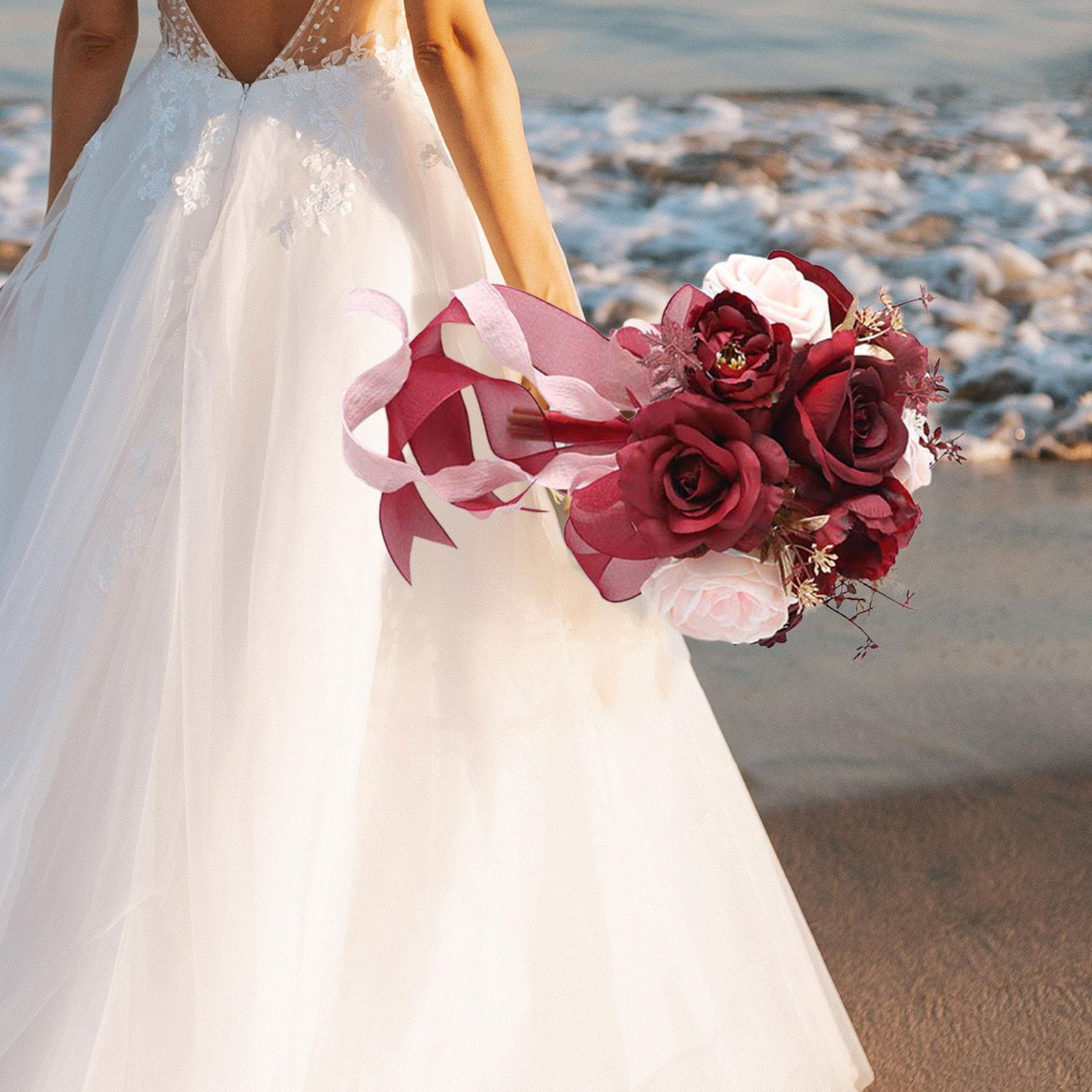 

Букет из искусственных роз для свадебного декора и торжеств Style F