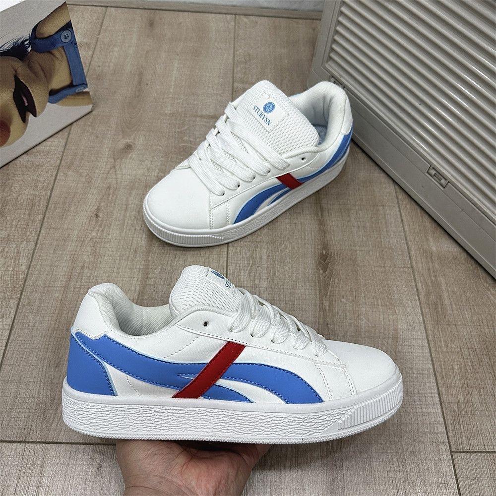 

Мужская обувь в гонконгском стиле, весенняя новая пара, универсальная студенческая белая обувь, женский тренд ins, спортивная и повседневная обувь для скейтбординга 36