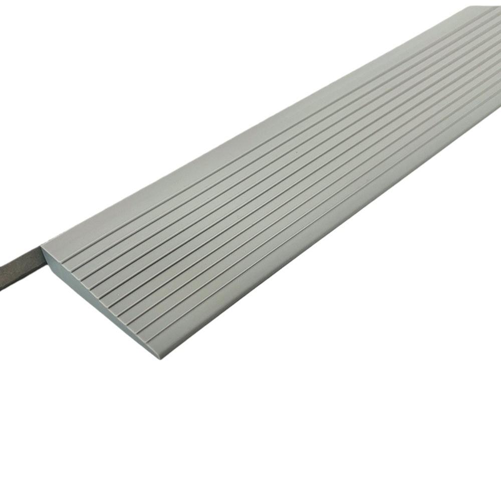 

1PC 0.9Mx5CM Multi Purpose Ramp Mat Door Threshold Ramp Self Adhesive Durable Non Slip Suitable for Robotic Vacuums Accessorie 90cm серый