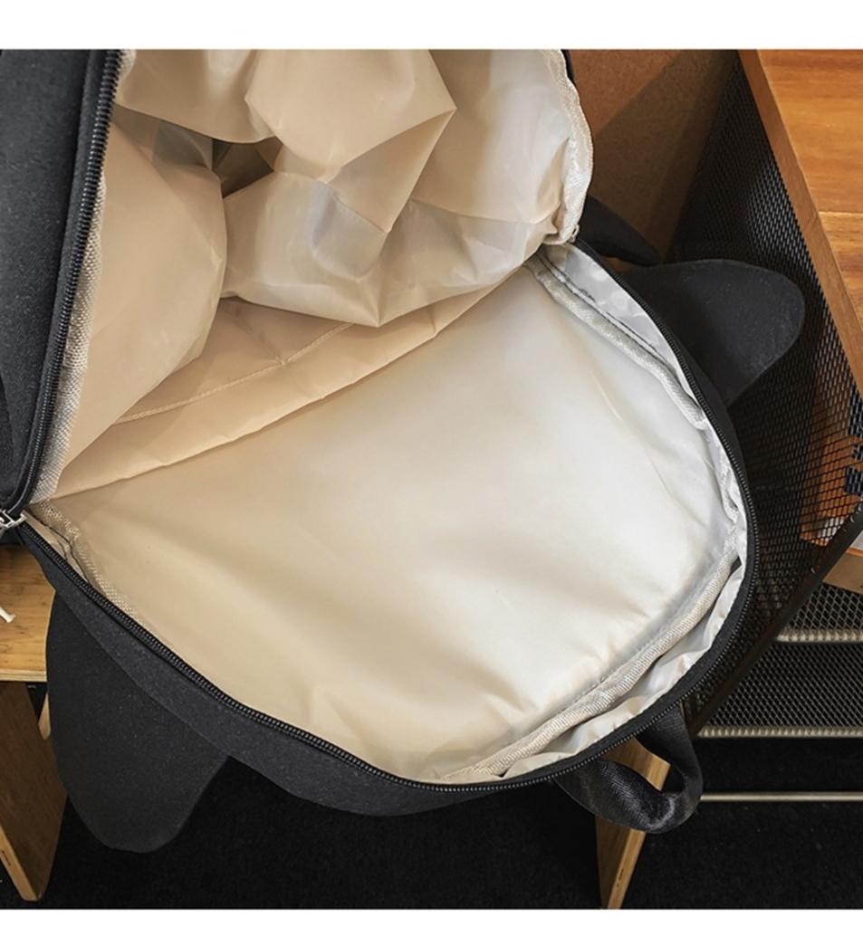 Backpack, Design Personality Ugly Cute Creative Backpack, College Students Funny Backpack