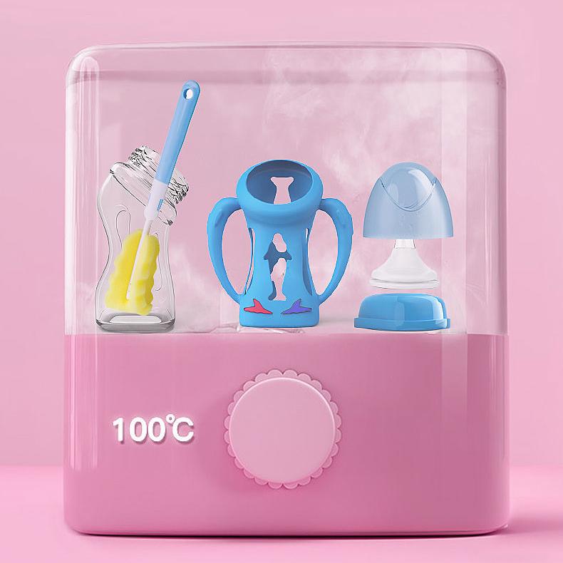 Baby Bottle Newborn Glass Anti-fall High Temperature Anti-flatulence Choking Baby Weaning Pot Heating Insulation Dual-use Bottle