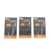 10pcs Carp Fishing Hook Straight Point X Medium Long Shank Size 2 4 6 PTFE Coating-Super Slide For Both Bottom Bait,Wafter And Pop-up Presentations