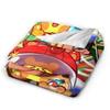 Cookie Run Kingdom Blanket Warm Cozy Fluffy Video Games Throw Blankets for Couch 50x60 Inch Multi-size Quilt