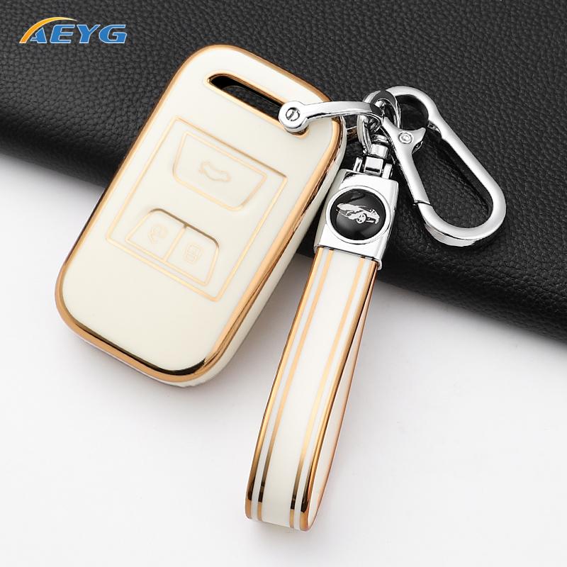 Tpu Car Remote Key Cover Case Shell Fob For Chery Tiggo 3 5X 4 8 Glx 7 Arrizo Tiggo 8 Keychain Protective Accessories