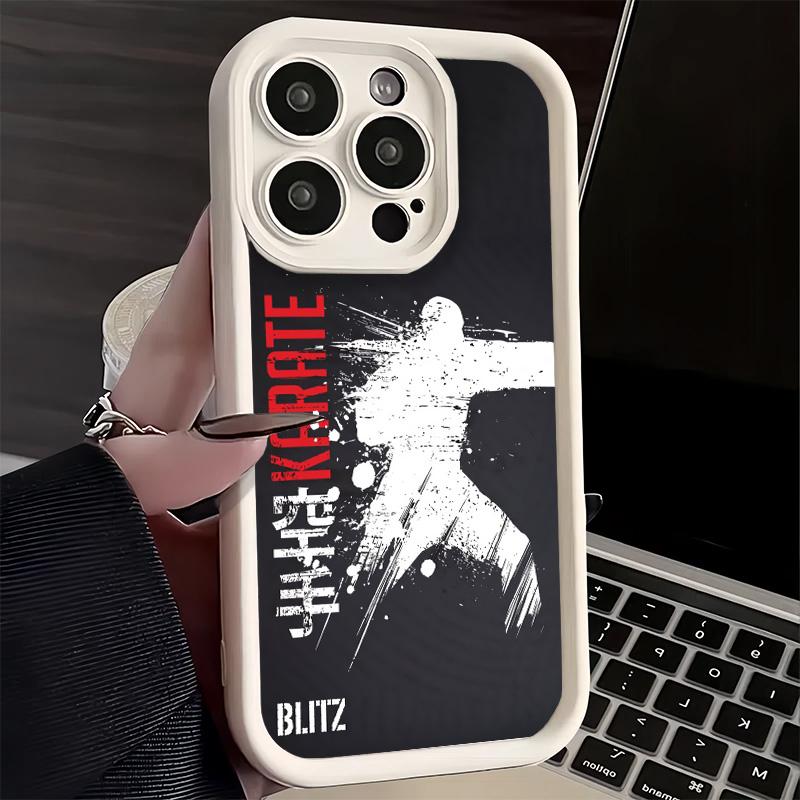 Phone Case for iPhone 17 Air 16E 15 16 Pro Max Karate Oyama Kyokushin Cover 14 Plus 13 12 Mini Soft Shell Silicone Fundas