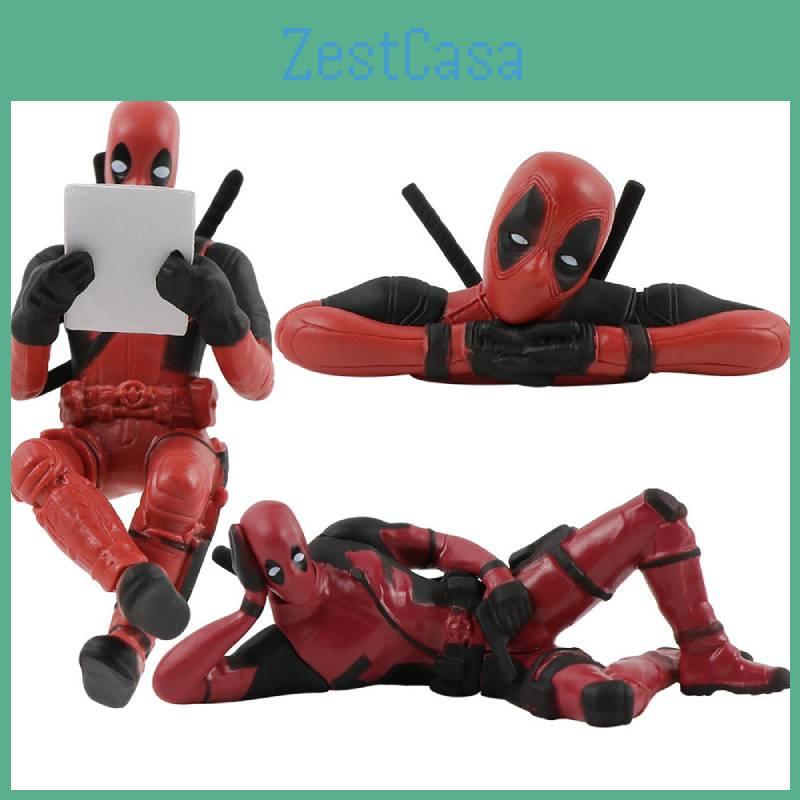 Cartoon Deadpool Pvc Figure Decorative Collectible Model For All Ages