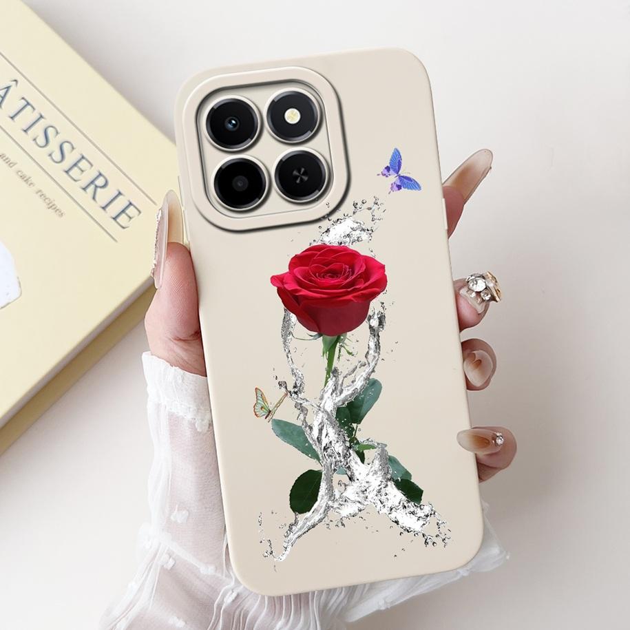 For Cover Honor X6c Phone Case Cute Cartoon Rabbit Love Heart Shockproof Funda For HonorX6c 4G NIC-LX1 NIC-LX2 NIC-LX3 X 6c Capa