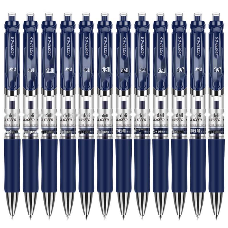 Deli S01 0.5mm Ret retractable Gel Pen