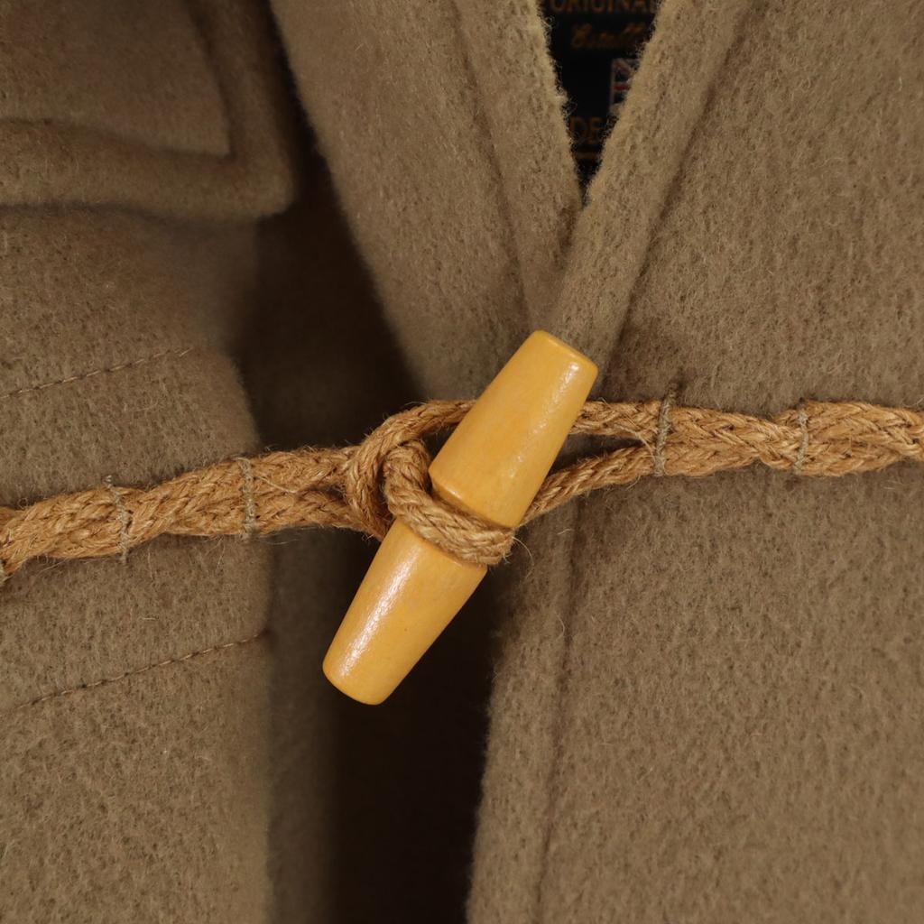 Gloverall British wool blend Duffel coat S beige Men's Used