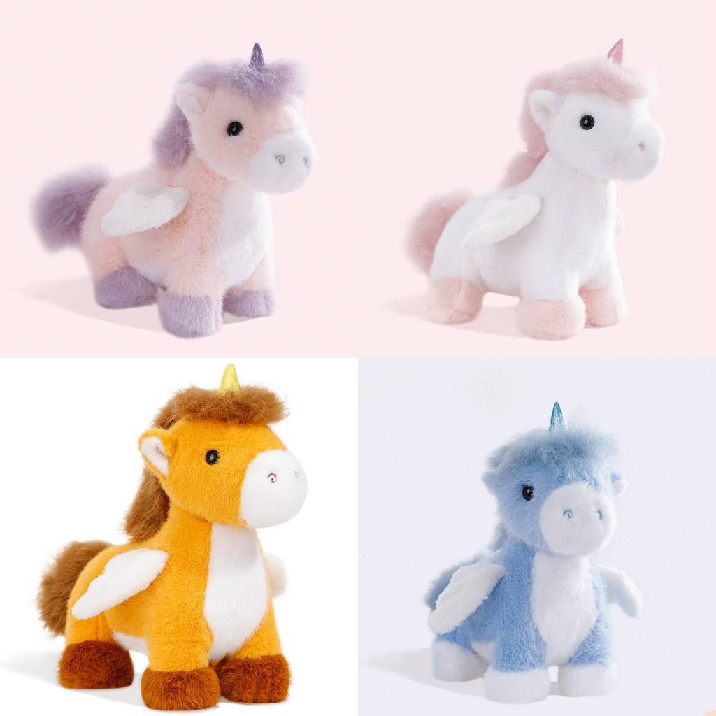 Adorable Plush Unicorn Pegasus Doll Soft Stuffed Animal For Girls Birthday Gift