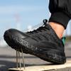 High Quality Safety Sneakers for Men Work Shoes Breathable Steel Toe Cap Puncture Proof Security Shoes Unisex Non Slip Boots