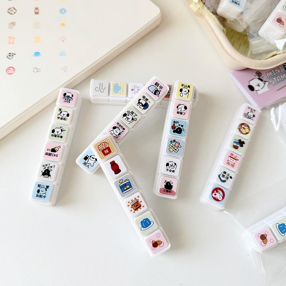 

Kawaii Stamps Stationery Journal Planner Arts Scrapbooking Stamp Student Gifts E
