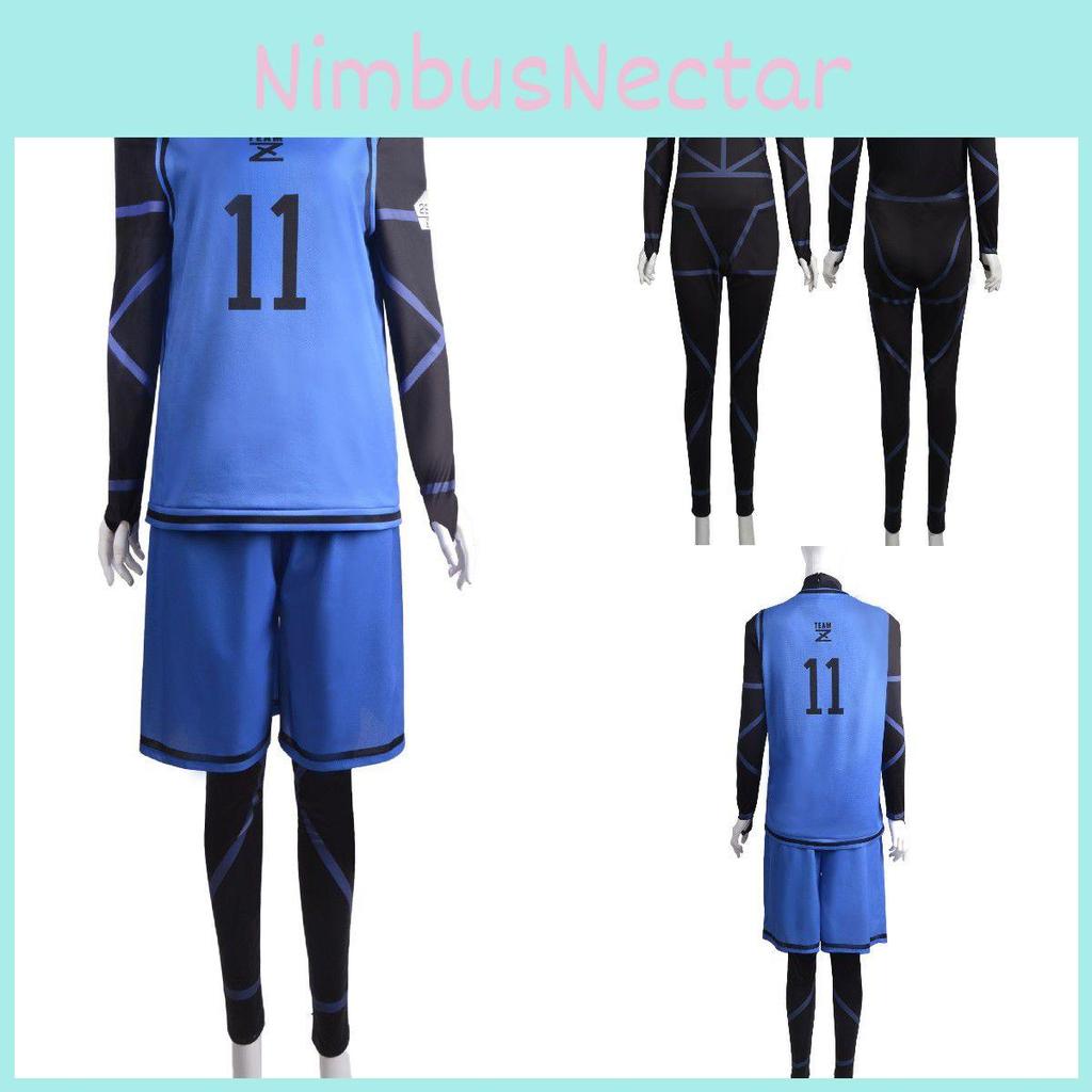 Bluelock Role-playing Costume For Gamers And Fans