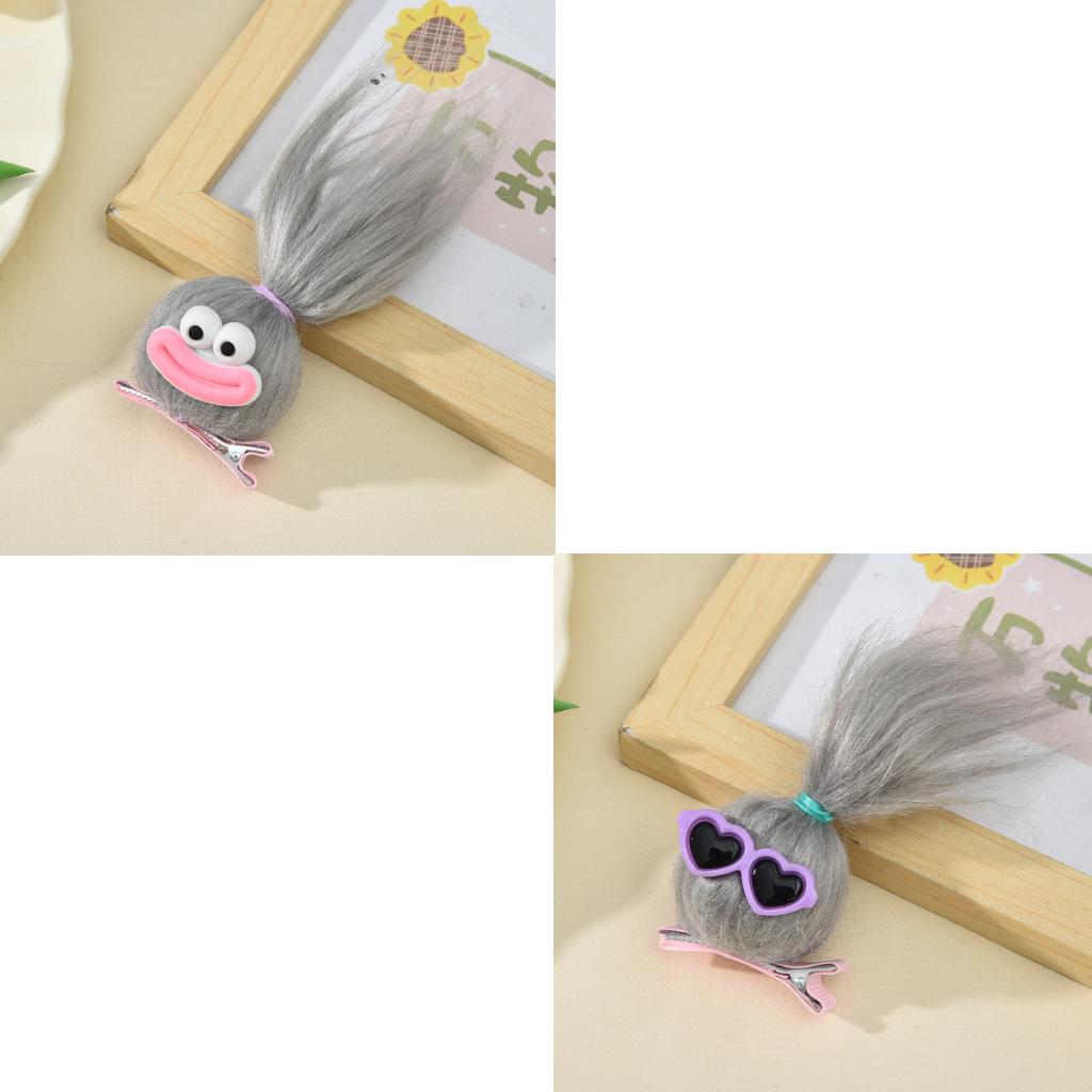 Funny Ugly Doll Plush Hair Clip Dopamine Sausage Mouth Doll Duckbill Clip Super Cute Sweet Girl Bangs Hair Accessory Hair Clip