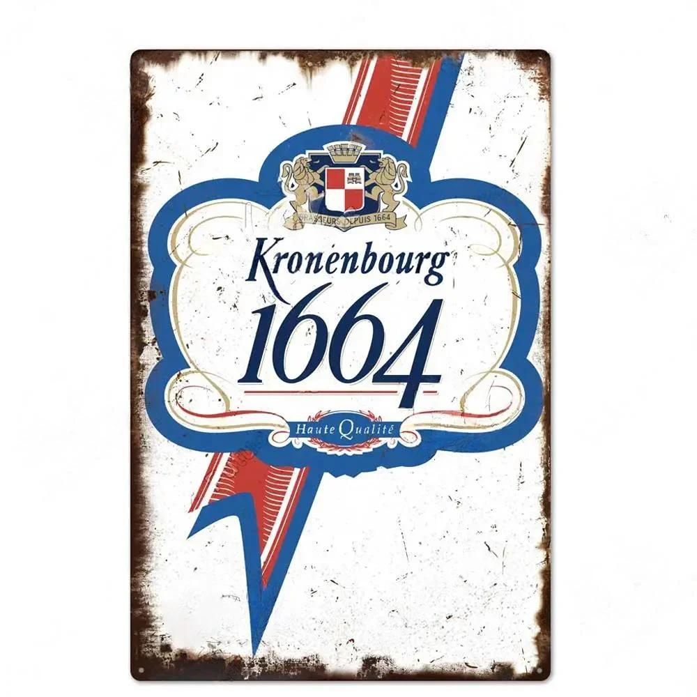 FJ Beer Brand Posters Decor Vintage Metal Signs Tin Sign Plaque Home Decor Pub Bar Man Cave Wall Decorative
