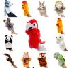 Animal Hand Plush Puppet Toy Cartoon Glove Role Play Educational Interactive