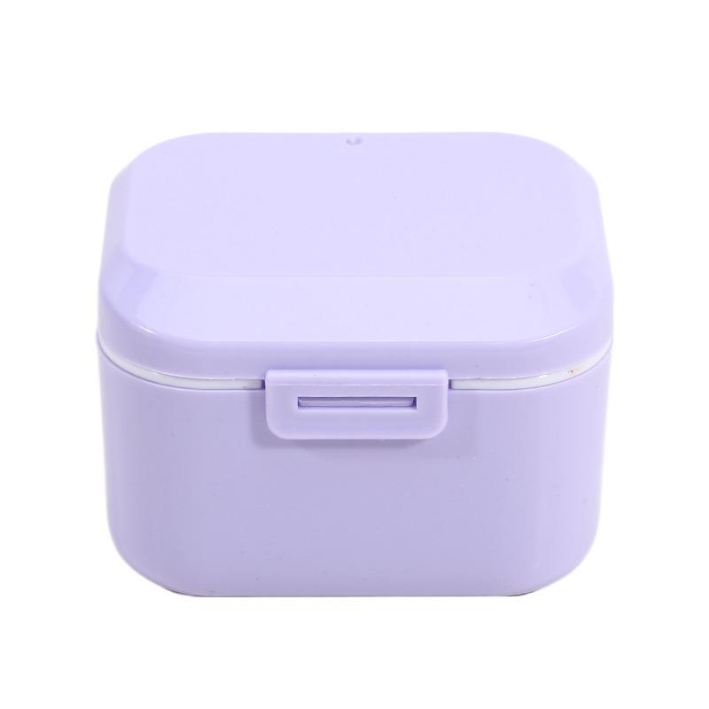 Retainer Case Portable Mouth Guard Box Oral Cleaning False Teeth Denture Storage Box Nail Tools Storage Box NEW