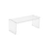 Desktop Clear Storage Holder Transparent Stackable Shelf Home Kitchen Bathroom