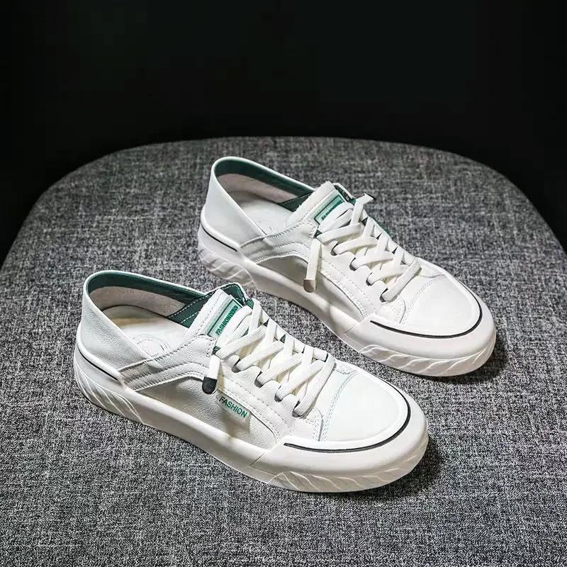 Fashion Flat Comfortable Elegant Women's Running Shoes Trend 2024 Canvas Mirror Luxury Cute Low Hit Ladies Shoe Designer Fashion White