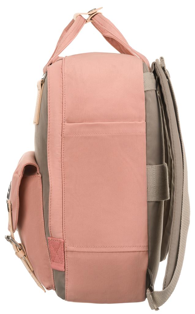 Urban, spacious polyester backpack - Peterson