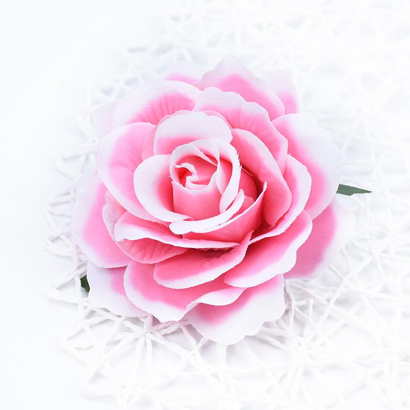 10 cm Hohe Qualität Seidenrosen Blumenwand Hochzeit Heimdeko Weihnachten DIY Brosche Brautaccessoires Ausverkauf Künstliche Blumen